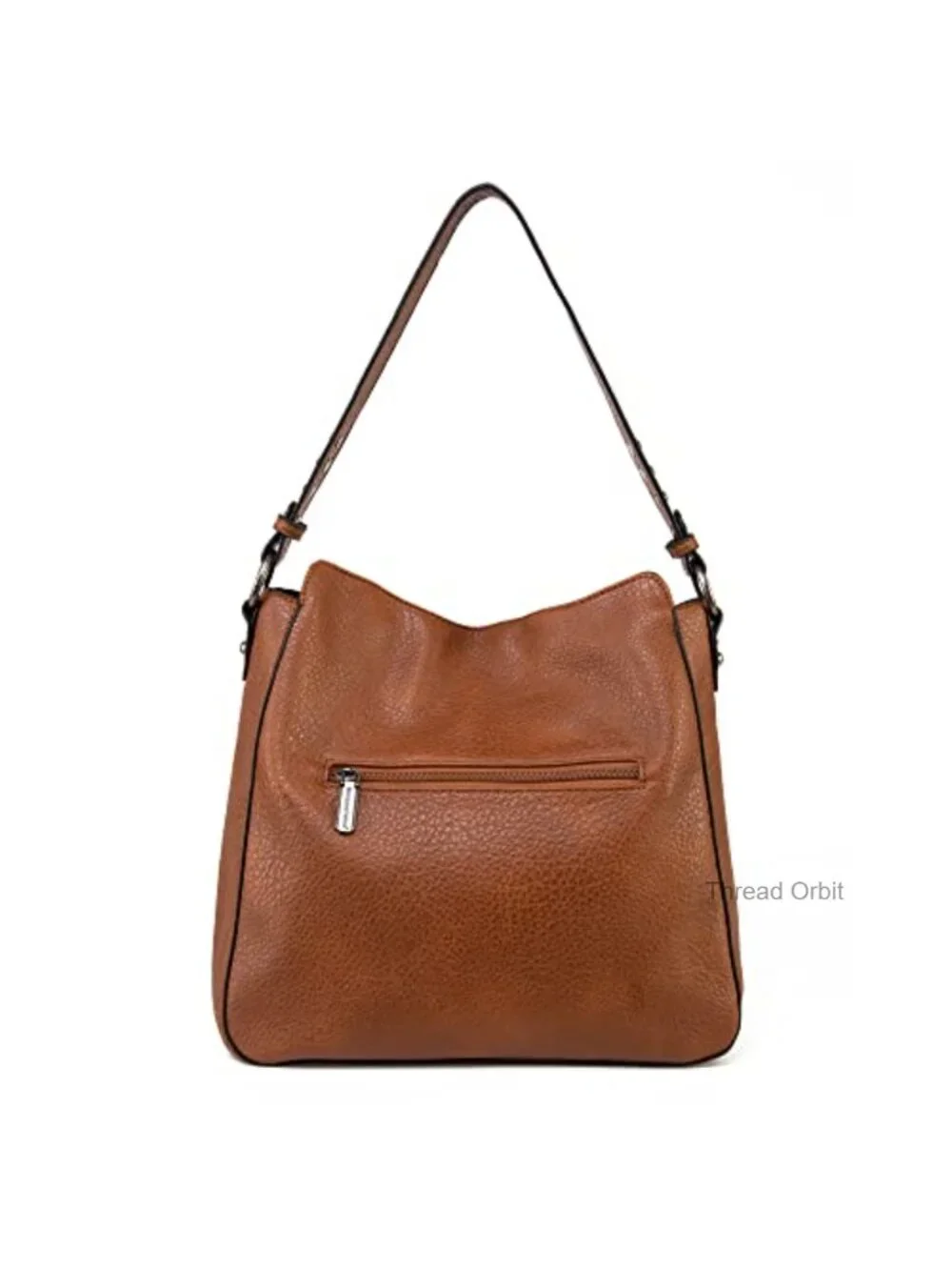 Vegan Leather Hobo Bag with Guitar Strap Top Handle Satchel Shoulder Purse
